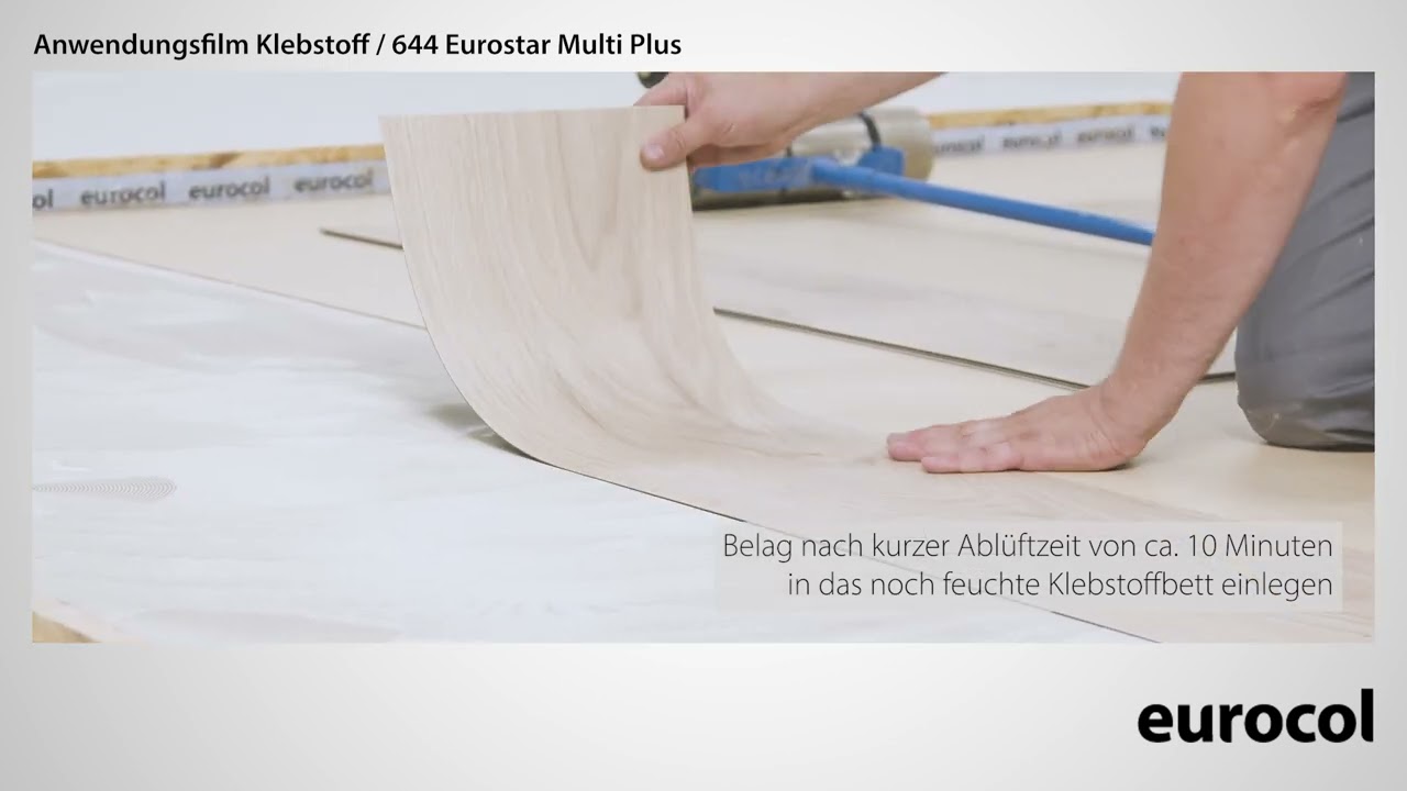 EUROCOL | Klebstoff 644 Eurostar Multi Plus | Anleitung Verarbeitung