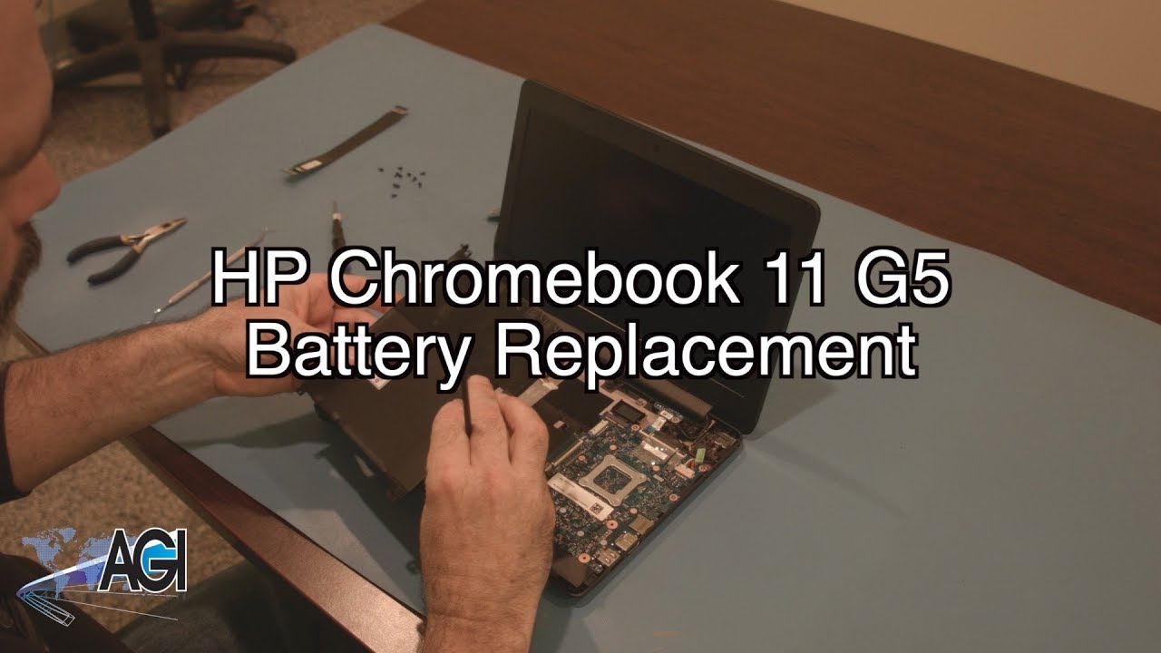 HP Chromebook 11 G5 Battery Replacement