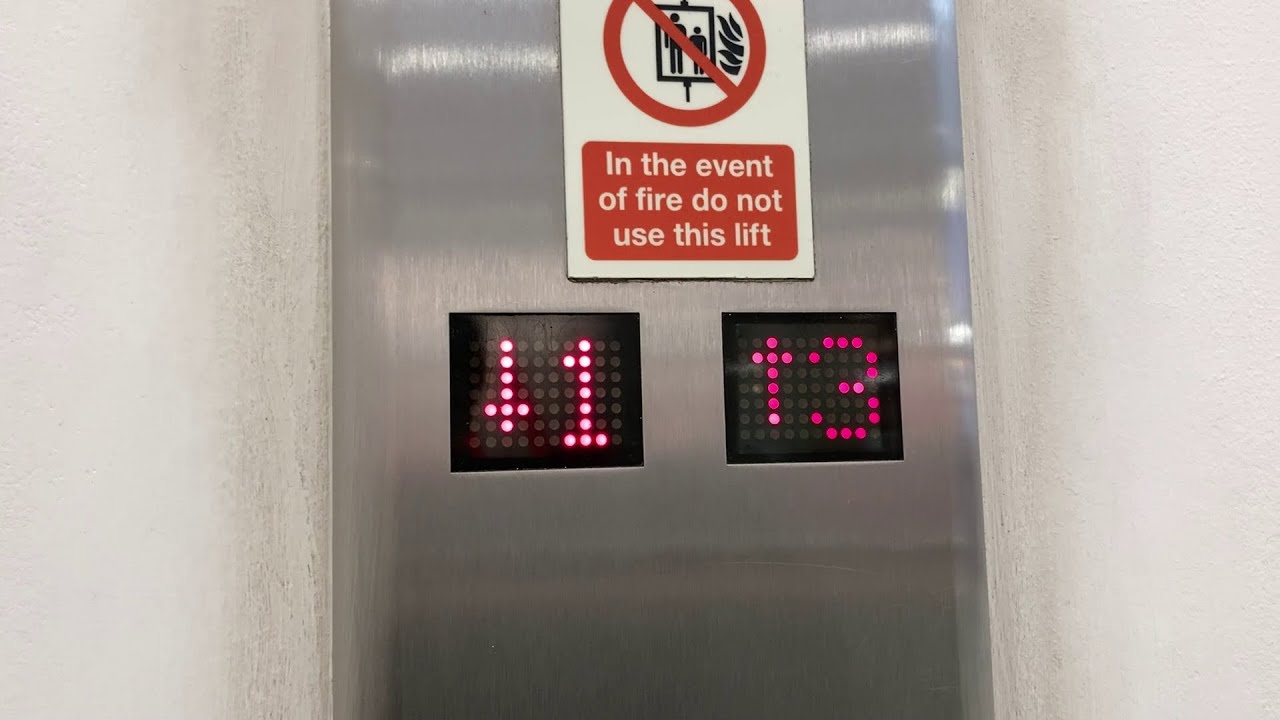 Duplex Lifts at the ParkBee The Mall Market Car Park in Luton #lift #elevator
