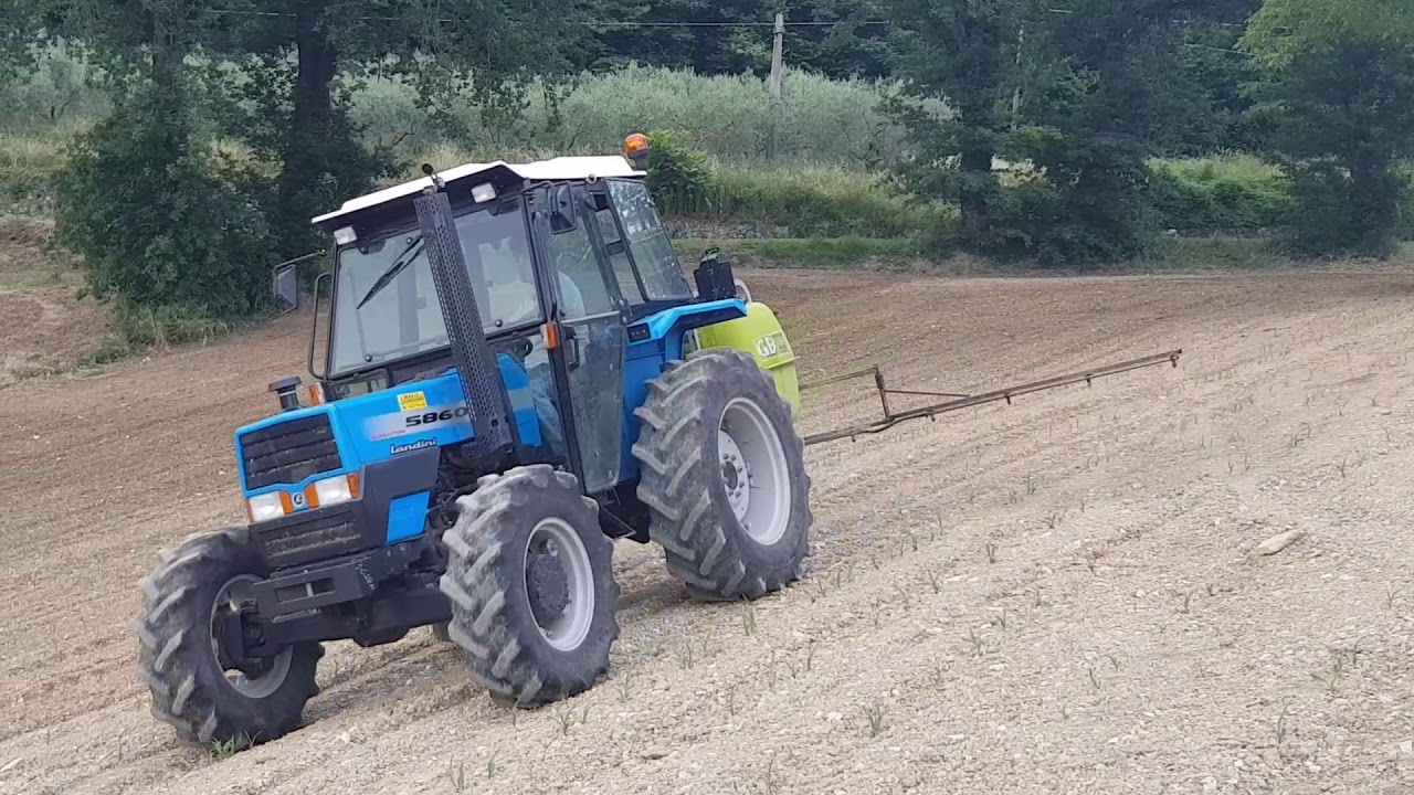 Diserbo mais|Landini 5860 evolution
