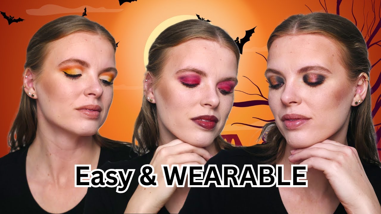 Effortless Halloween Eye Looks that are ACTUALLY Wearable | Makeup Tutorial