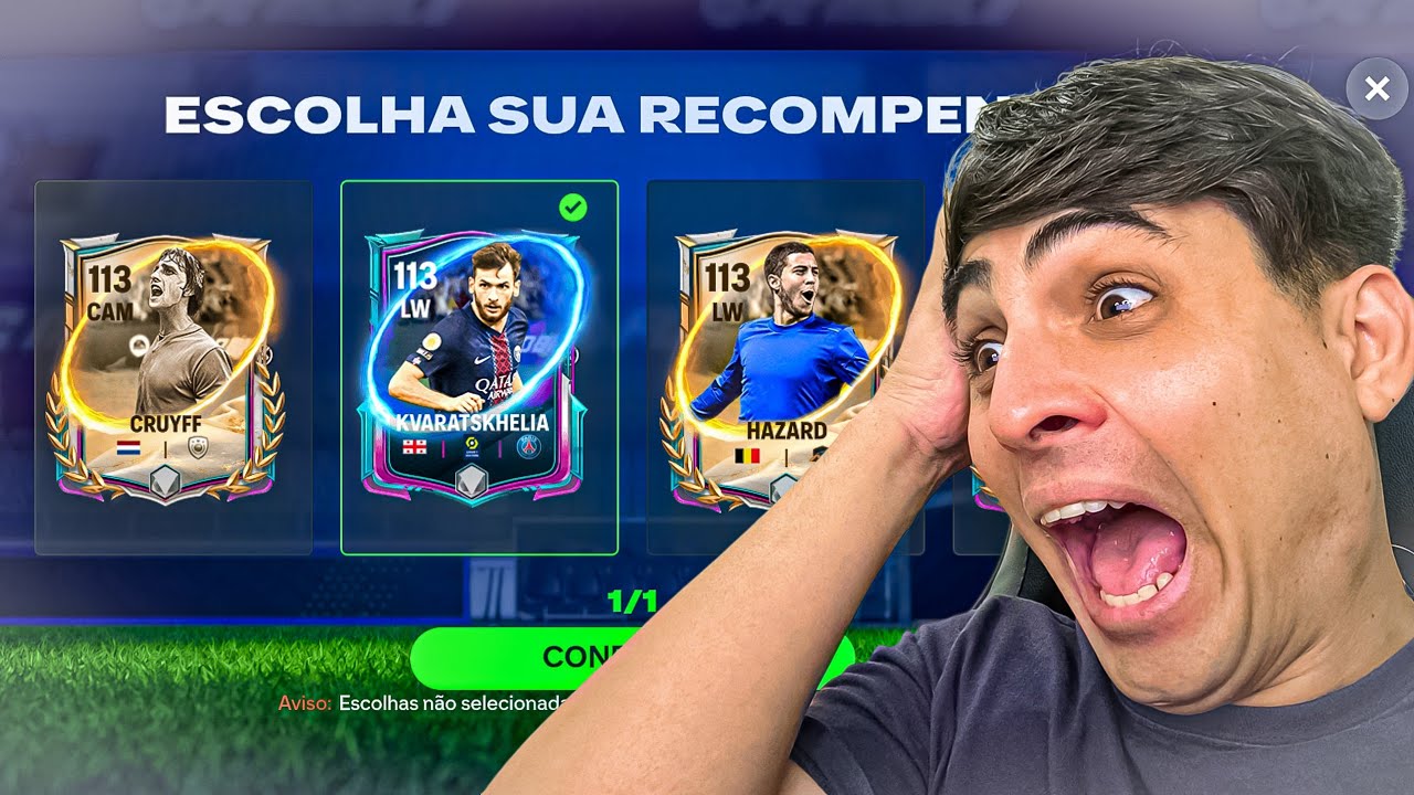 FIZ A NOVA PRORROGAÇÃO E PEGUEI O KVARATSKHELIA 113 