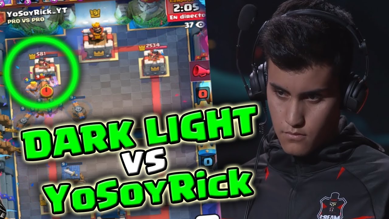 ¡ ¡ DARK LIGHT VS YOSOYRICK SE MATAN EN UN PRO VS PRO INCREÍBLE ! ! - DrekzeNN - Clash Royale