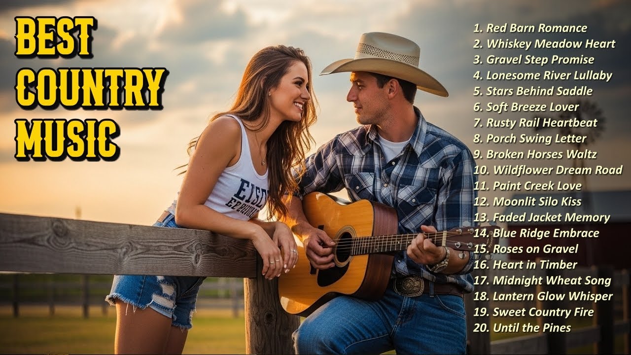 Greatest Classic Country Love Songs | Soft Acoustic Duets for Peaceful Moments