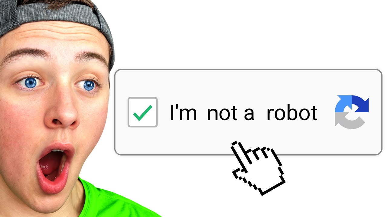 Я пытался доказать, что я не робот…