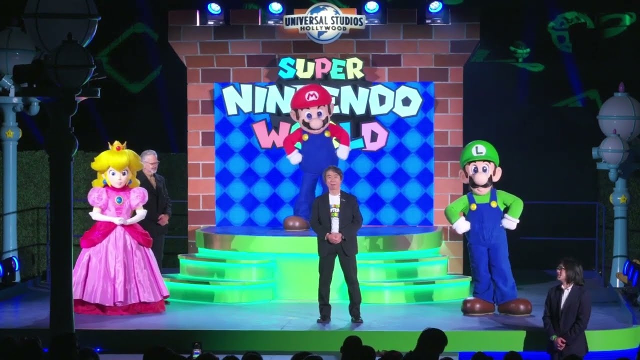 SUPER NINTENDO WORLD - Universal Studios Hollywood Grand Opening Ceremony (Official)