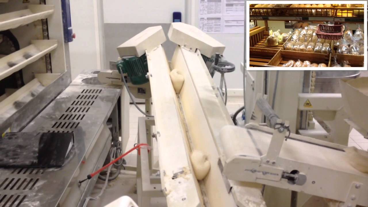Fabrication du pain en magasin