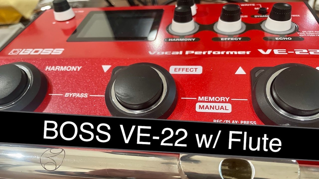 Boss VE-22 Vocal Performer w/ Flute
