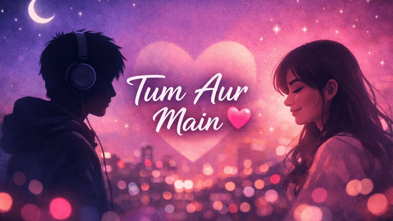 Tum Aur Main ❤️ | Romantic Hindi Duet Song | Male Female Love Song