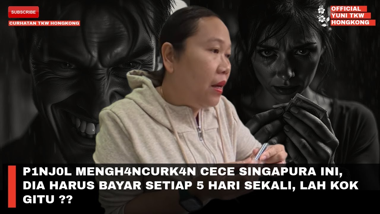 P1NJ0L MENGH4NCURK4N CECE SINGAPURA INI, DIA HARUS BAYAR SETIAP 5 HARI SEKALI, LAH KOK GITU ??
