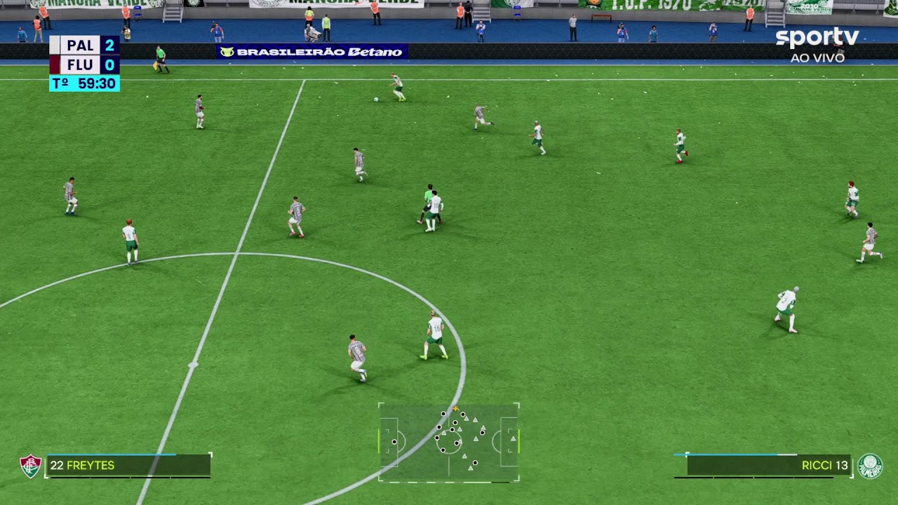 Palmeiras x Fluminense - Brasileirao
