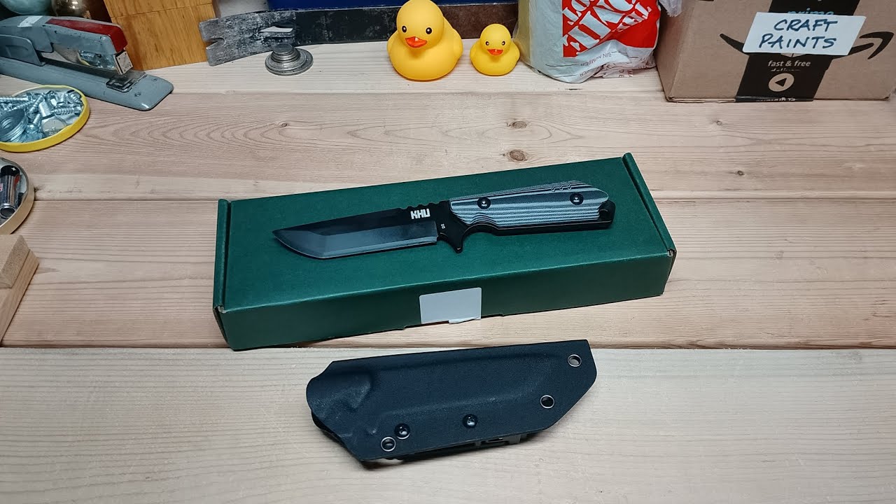 Quick Review of a budget KHU fixed blade knife! 