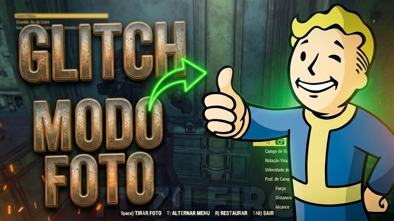 Fallout 76 - Como Fazer Glitch de Foto Para Atravessar Qualquer Porta