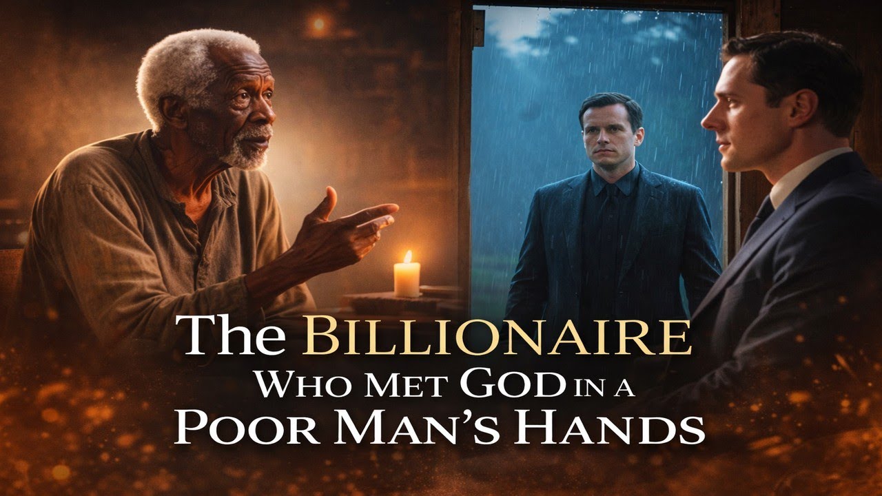The Billionaire Who Met God in a Poor Man’s Hands