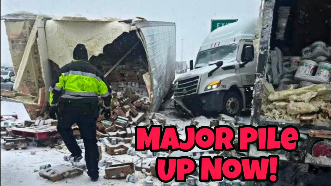 All Truck Drivers Ban In 2 Hrs In 3 States & Major Pile Up Now! Please Share! 