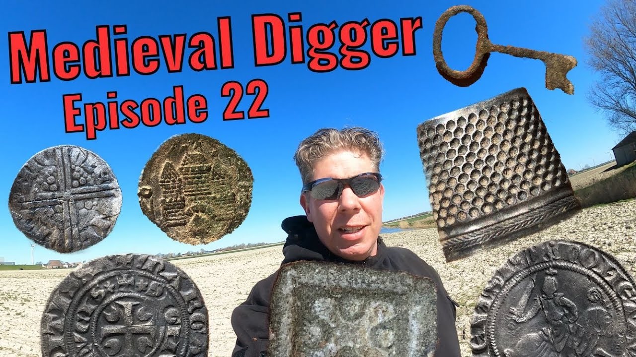 First finds with the Manticore! Medieval silver coins and lots more!