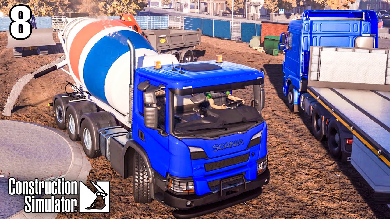 ИЗ ПУСТЫРЯ В ПАРКЛАН | Construction Simulator — Эпизод 8