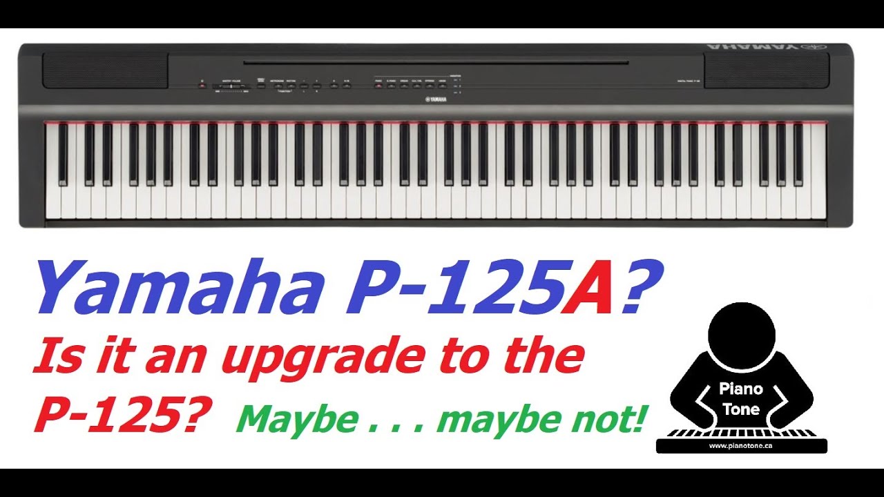 Yamaha P-125A vs. Yamaha P-125