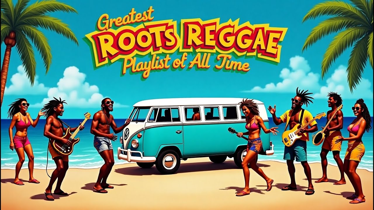 Relaxing Roots Reggae Music | Tropical Island Vibes for Peaceful Days