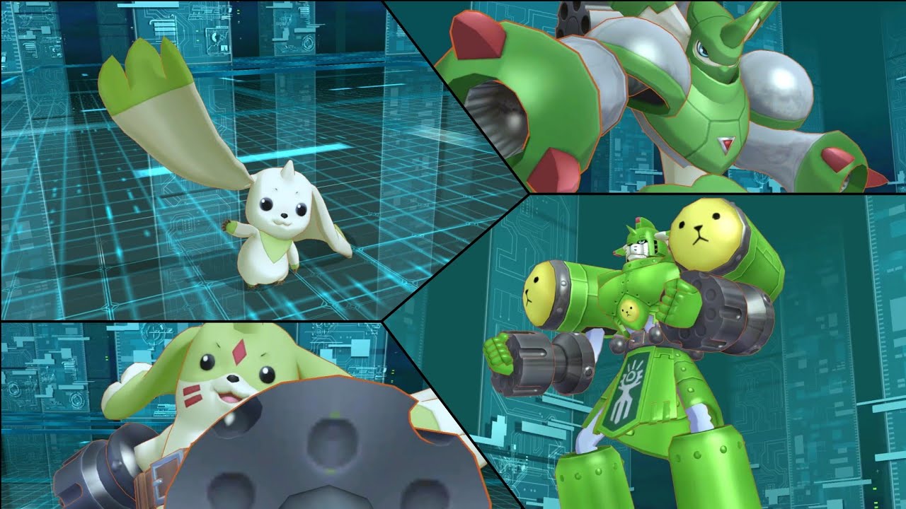 Terriermon to MegaGargomon Evolution Line | Digimon Cyber Sleuth Complete Edition
