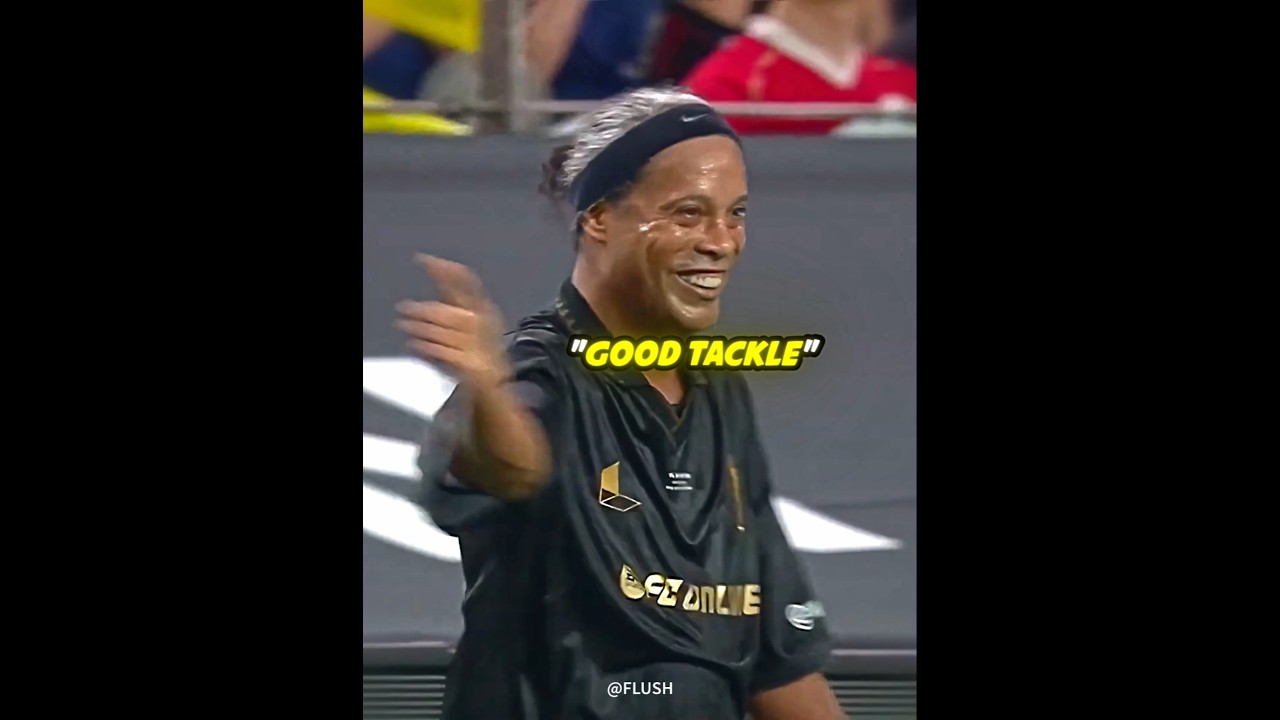 Ronaldinho Meets Puyol Again!