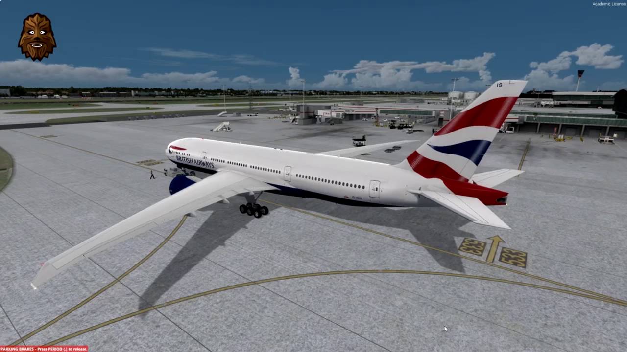 [P3D v3.3] London Heathrow (EGLL) - Seattle Tacoma (KSEA) Full Flight | BAW49 PMDG 777-200LR