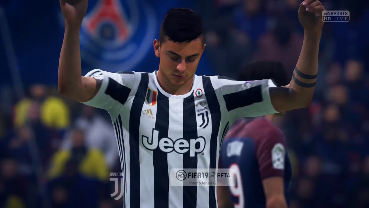 FIFA 19 - Gameplay - Juventus vs PSG HD