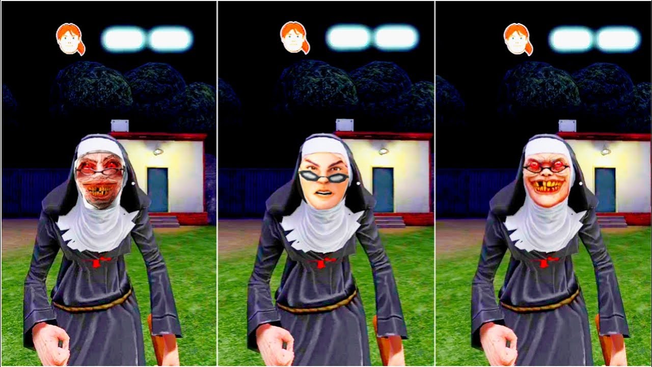 Evil Nun 1 & Evil Nun 2 Have Come In Ice Scream 8 | Icescream8 In Evil Nun & Evil Nun 2 Chase Music