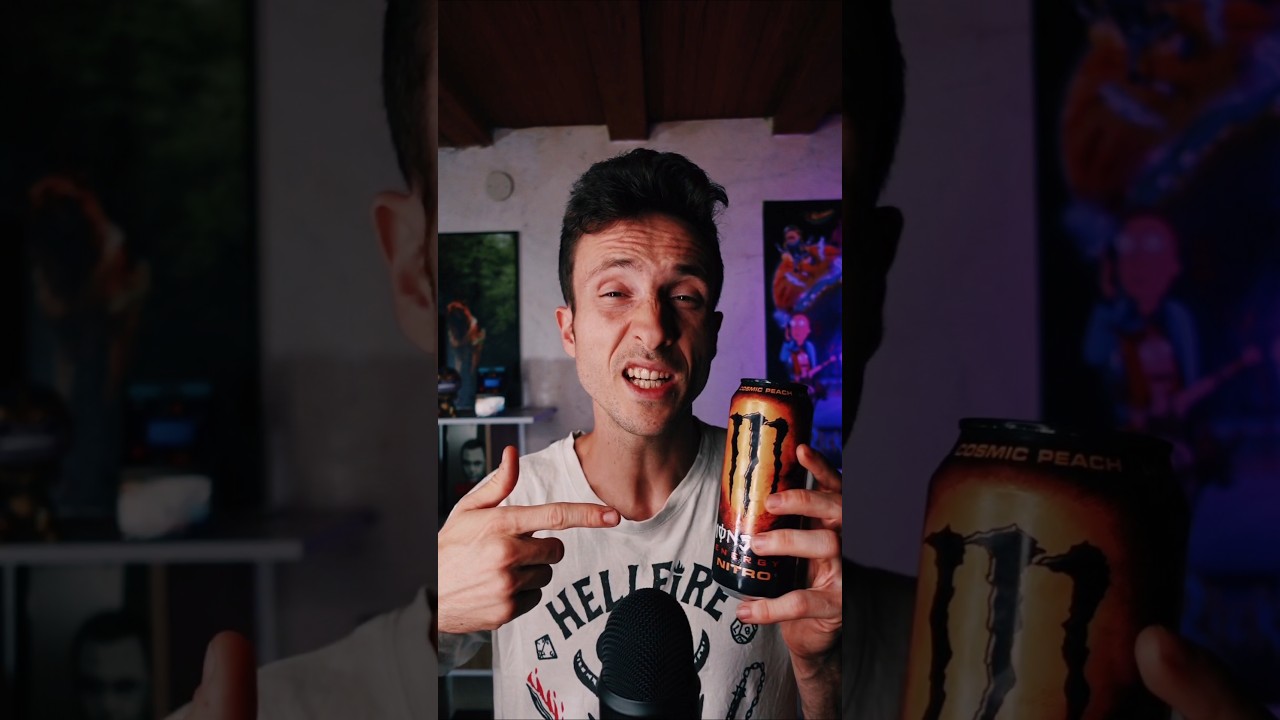 Assaggio la Miglior Monster in Assoluto 🤯 #asmr #funnyvideo