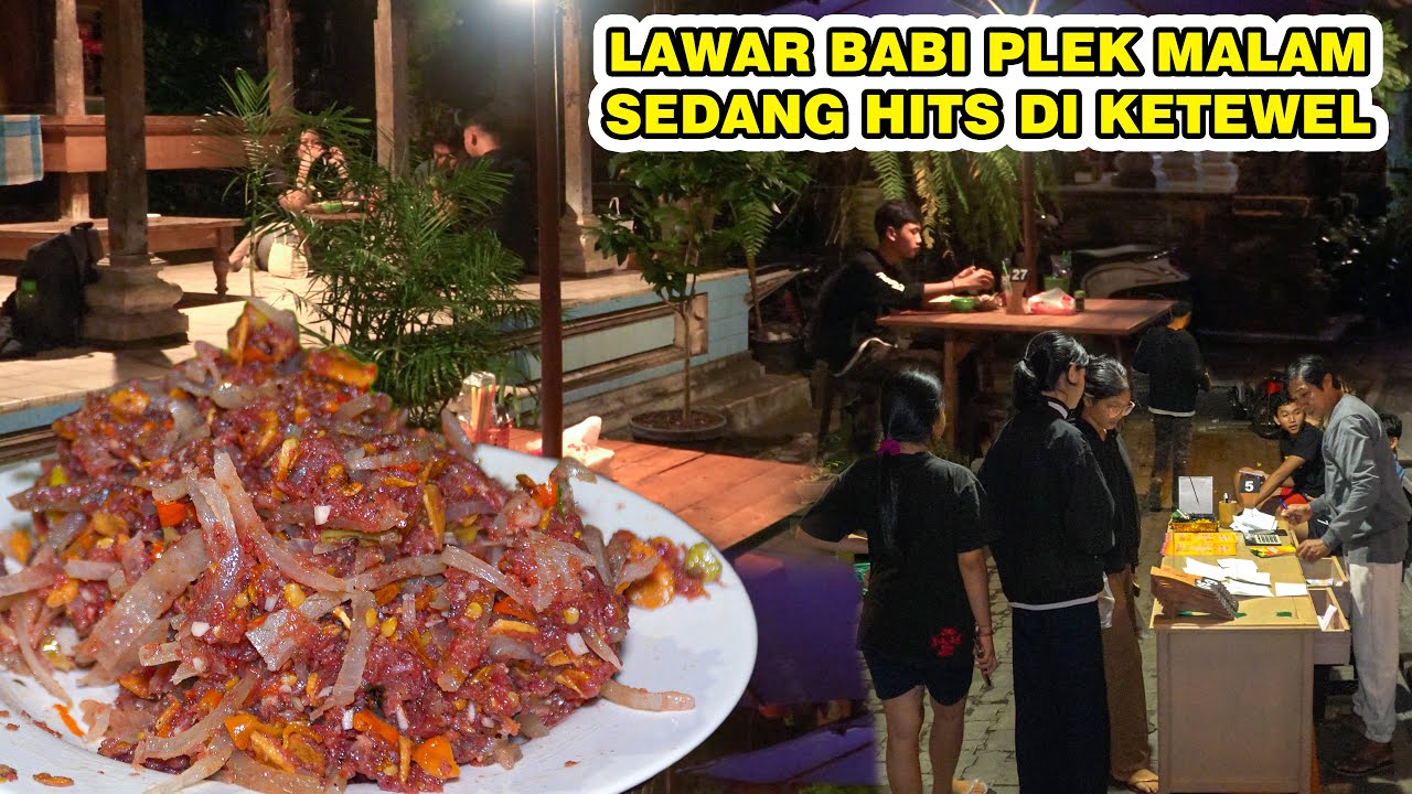 LAWAR BABI PLEK MALAM YANG LAGI HIT DI KETEWEL - LAWAR PLEK UMAH KANTOR