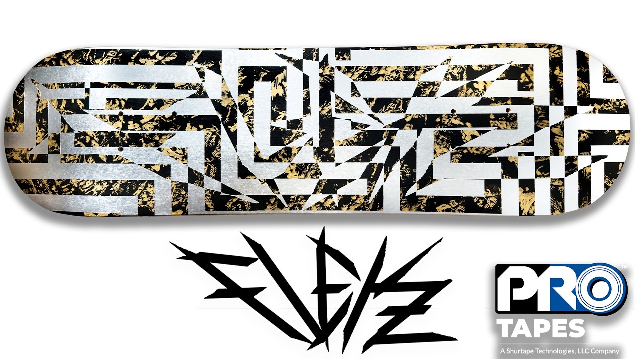 The Cleanest Textured Skate Deck I Have Ever Made
