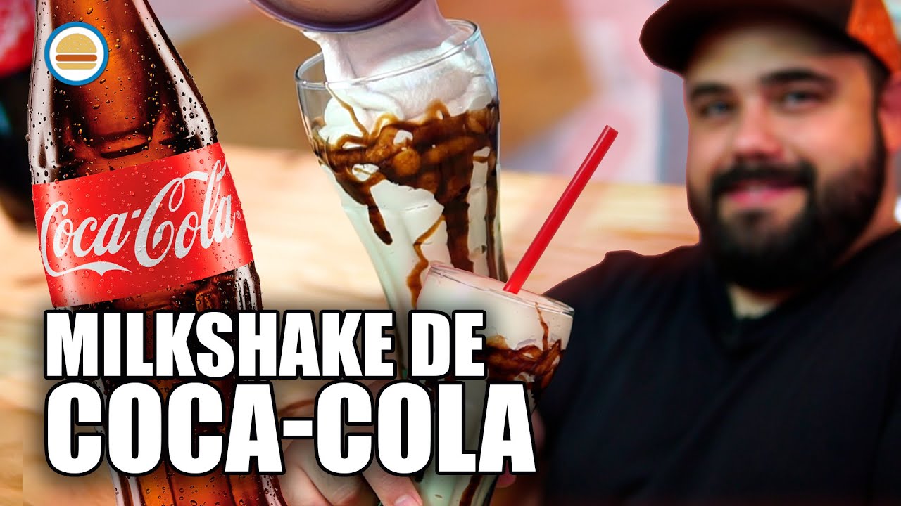 FIZEMOS UM MILK SHAKE DE COCA COLA COM CREME AMERICANO | Hambúrguer Perfeito
