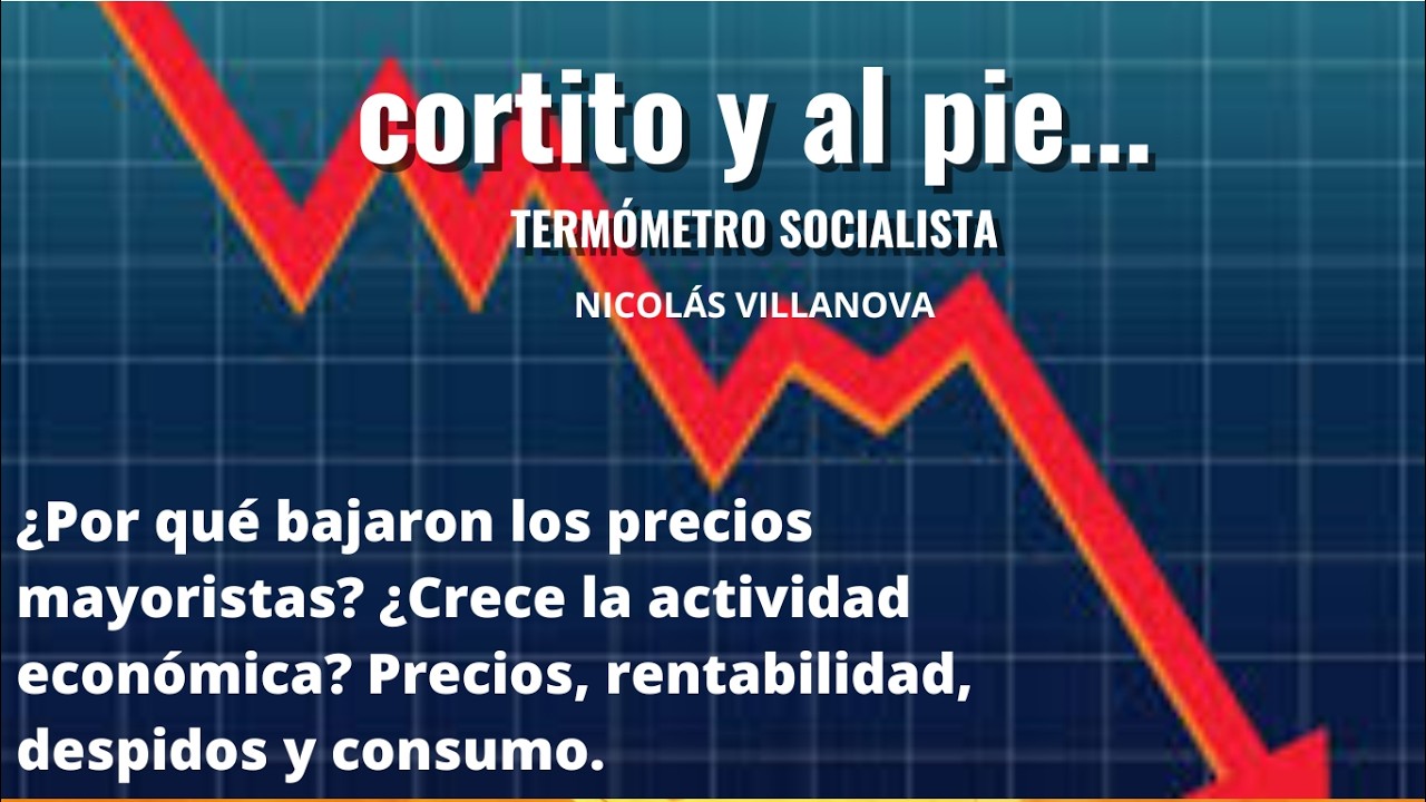 Inflación mayorista, actividad económica, caída del consumo y despidos