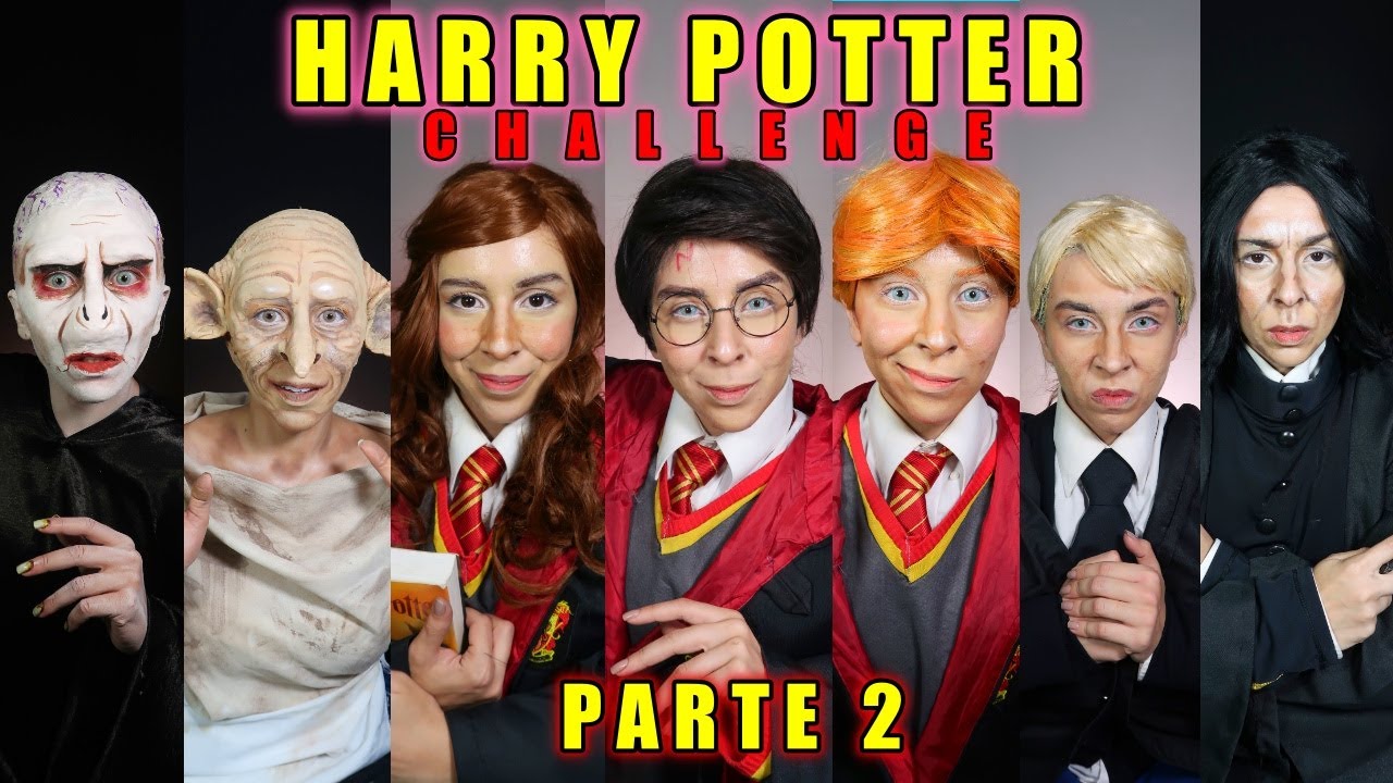 HARRY POTTER CHALLENGE (PARTE 2) || Elis Valeriano