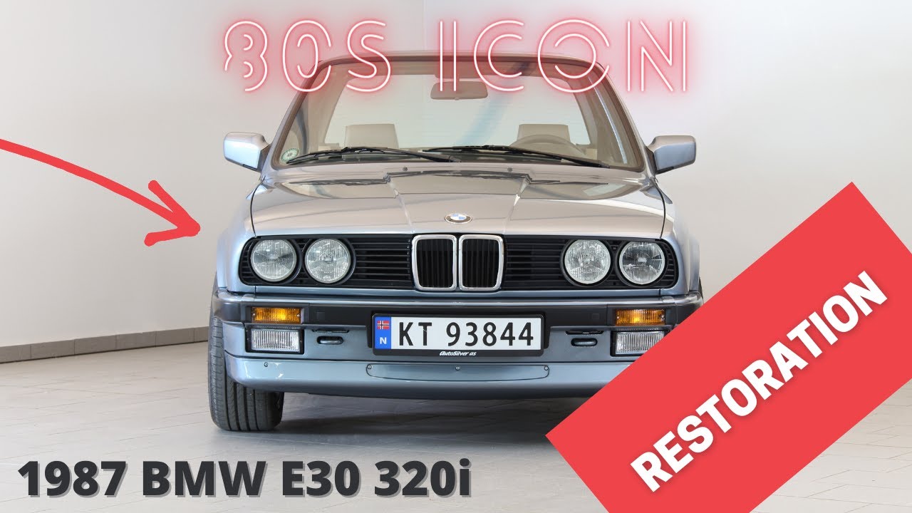 BMW E30 320i CUSTOM RESTOMOD Timelapse Restoration! Youtube algorythm Masterpiece from Bavaria. Sub!