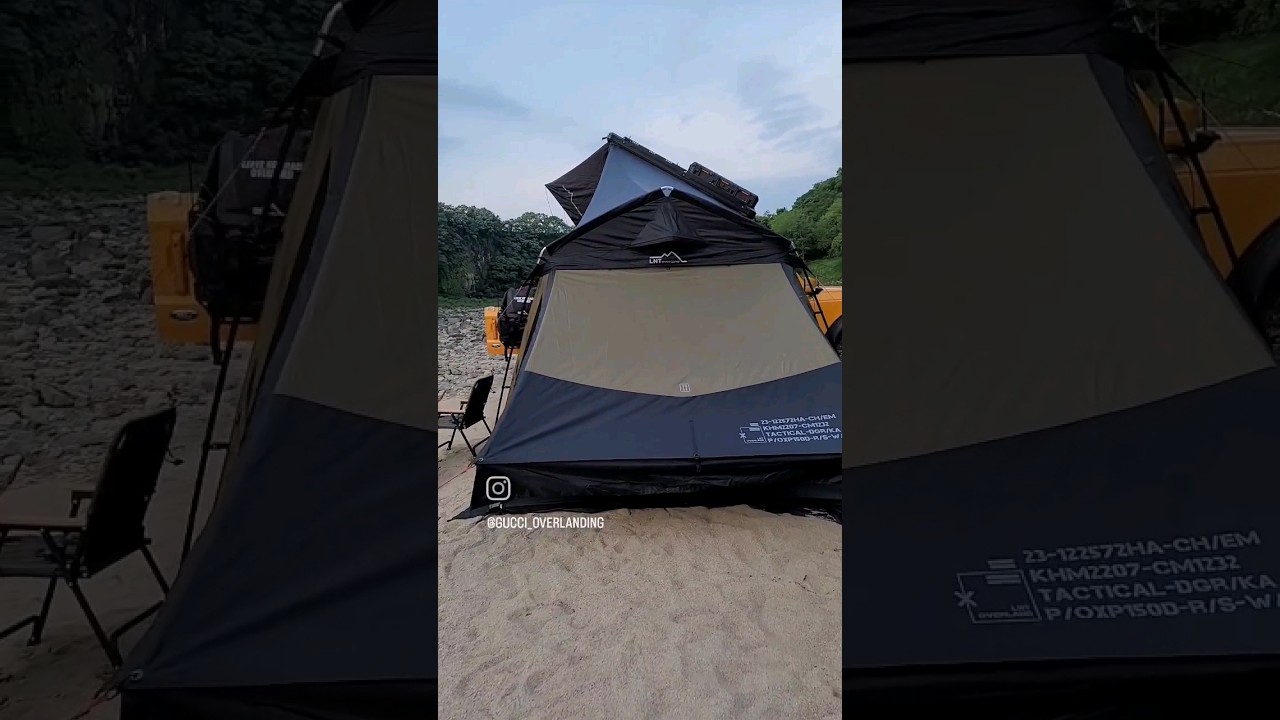 232.BRONCO CAMPING#LNToverland##L2Rooftoptent#BroncoRoofRack