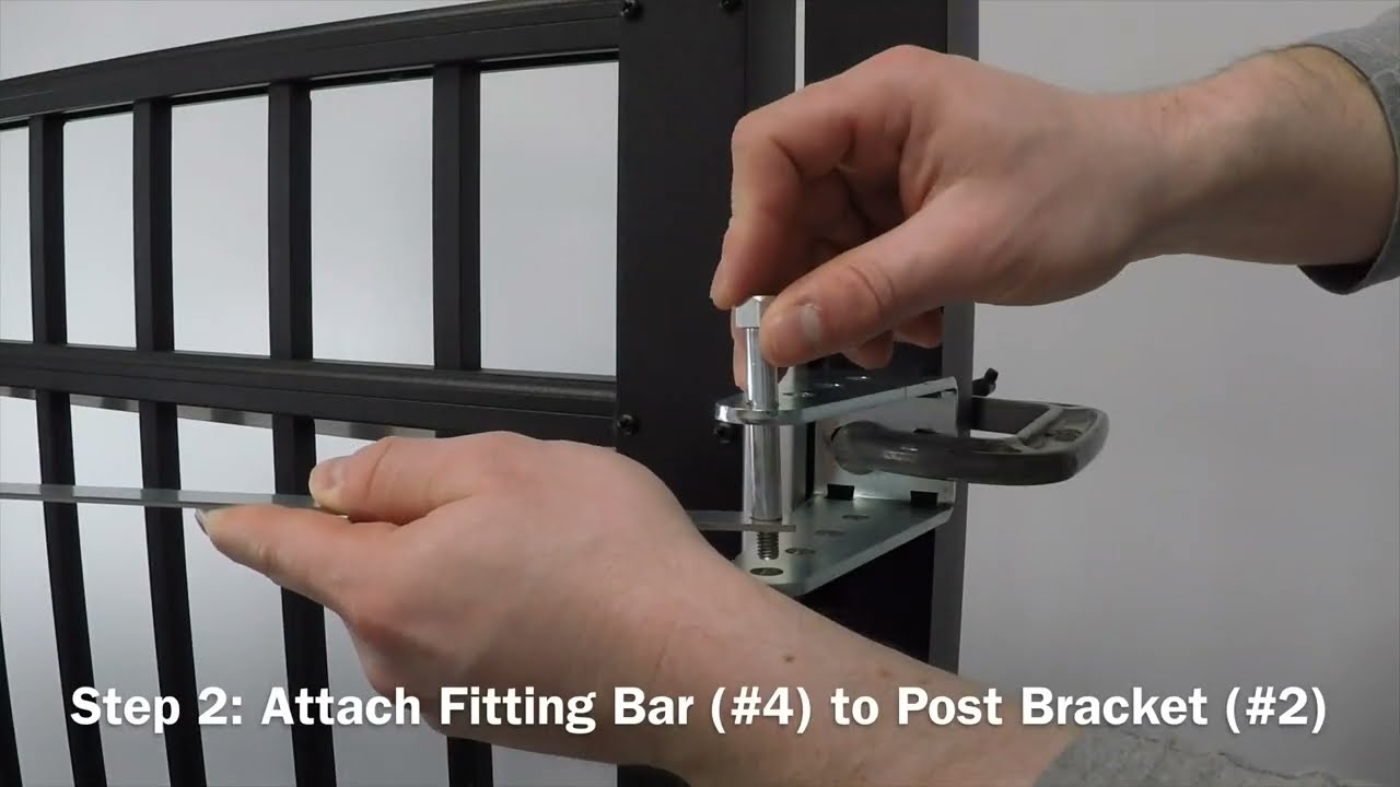 How To Install Lockey TB250, TB450, TB650 Adjustable Hydraulic Gate Closers For Gates