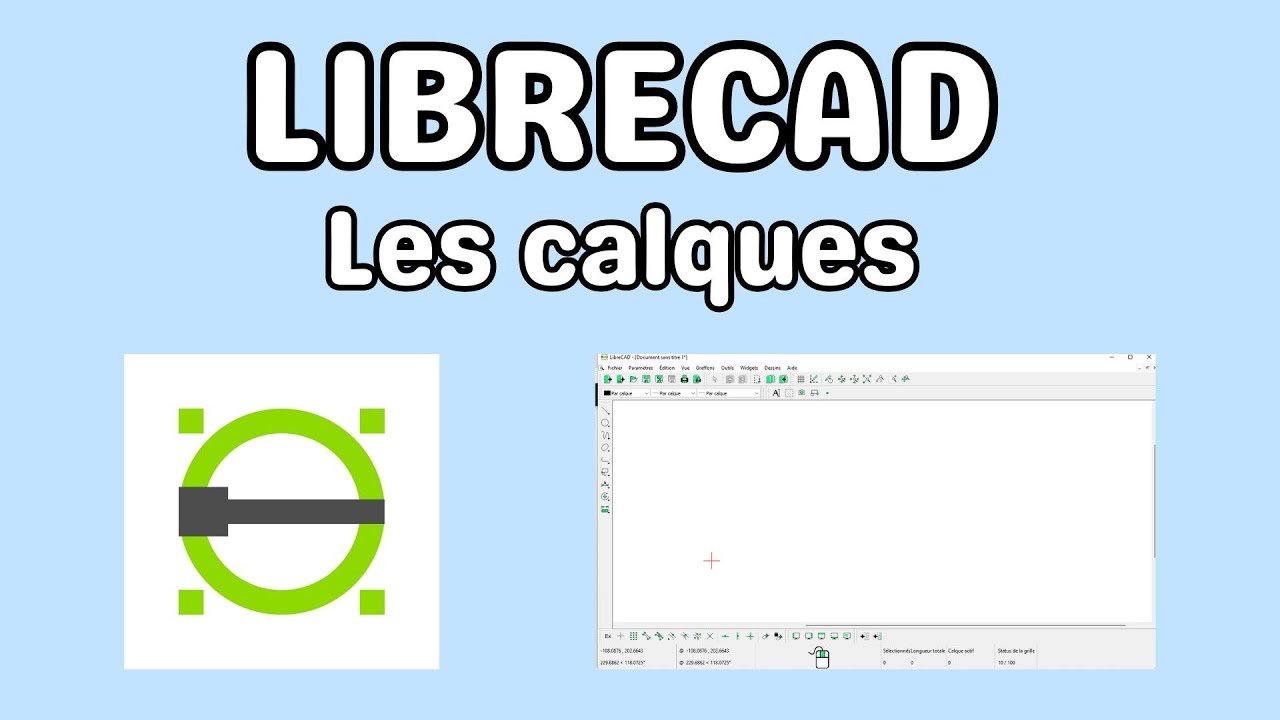 Librecad les calques
