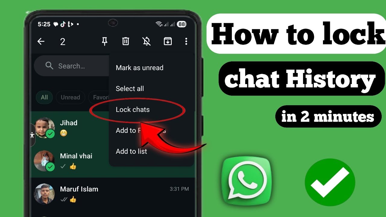 Как заблокировать и скрыть чаты WhatsApp: простое руководство (новая функция WhatsApp) 2025