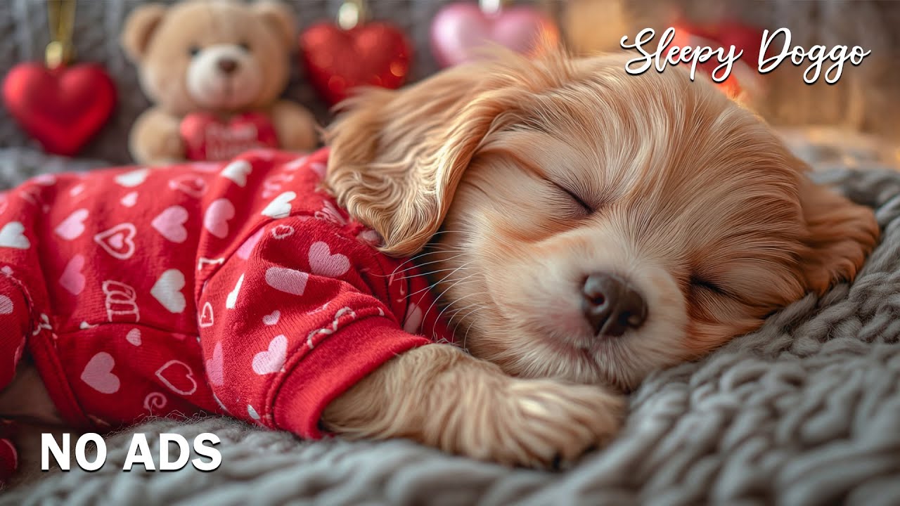 12 часов успокаивающей музыки для собак 🐶💖 Исцеляющая музыка для сна собак 🧸 Расслабление ❄️