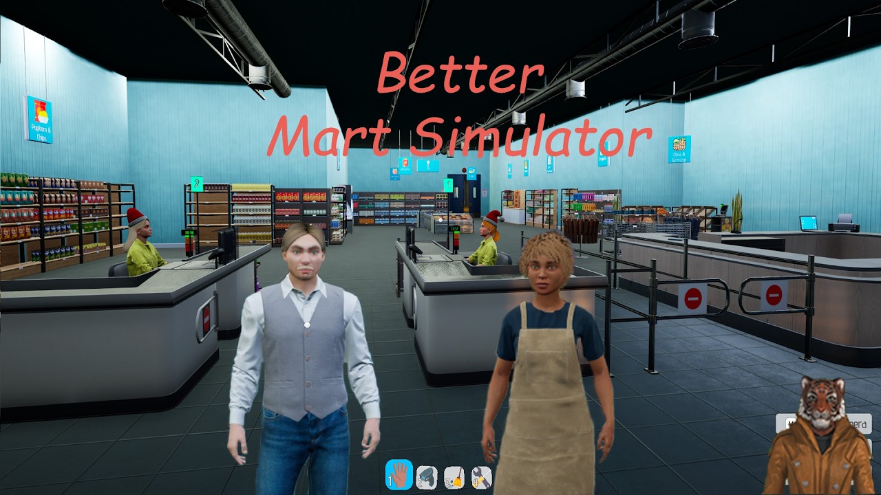 Better Mart Simulator🛒 Das Große Update 0.5.0. was ist alles neu / im Koop mit Sylvi🐯🐱Teil 14