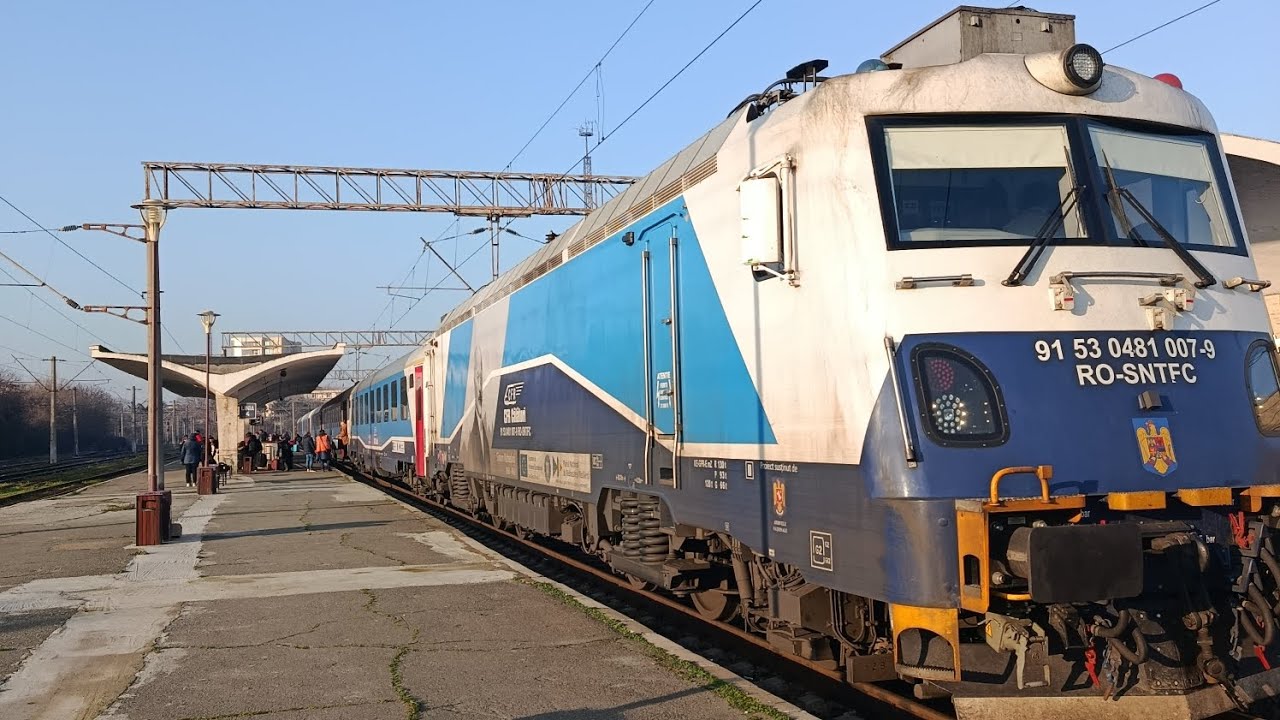 (CLIP SPECIAL DE CRĂCIUN) Trenuri in gara Constanta+stadiul lucrărilor din gara