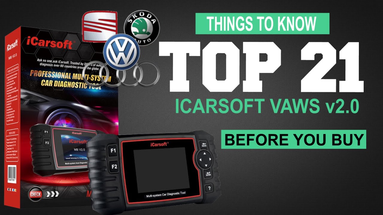 VAWS v2.0 -  21 Things to know BEFORE You Buy. OBD2 Scan Tool for VW Audi Seat Skoda