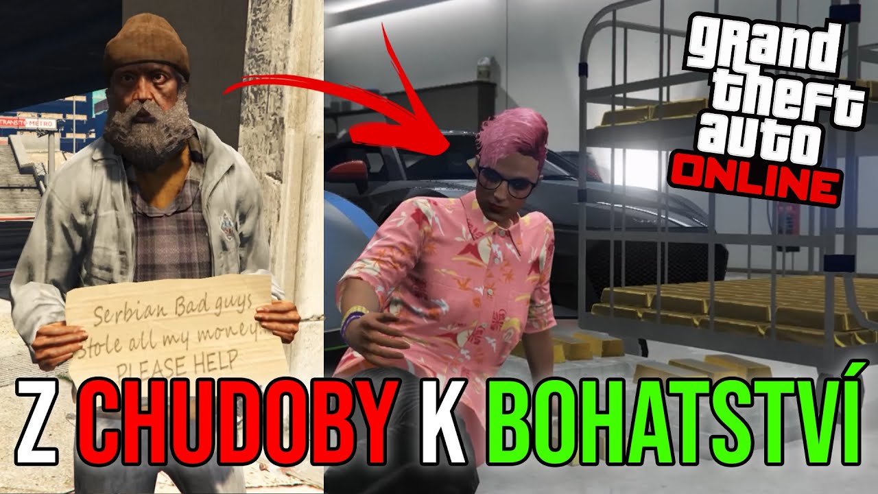 Z CHUDOBY K BOHATSTVÍ V GTA ONLINE!
