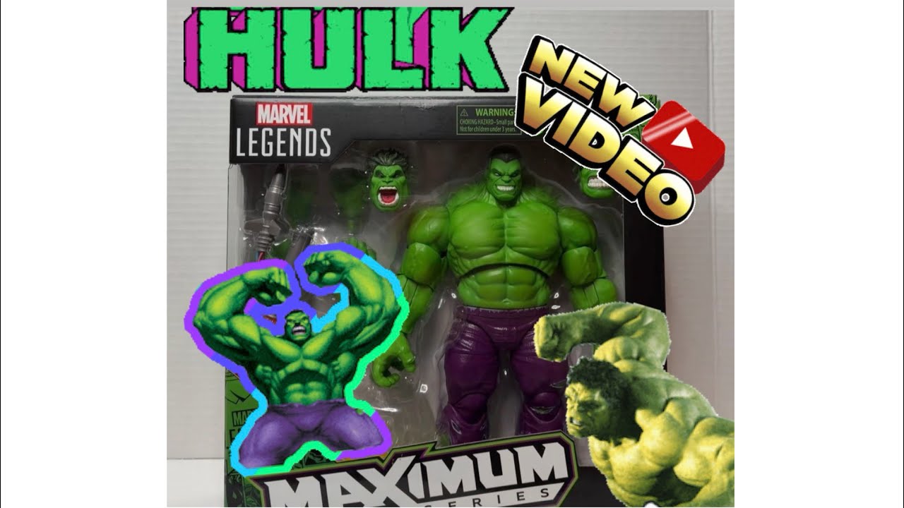 Marvel Legends (MAXIMUM SERIES) HULK Action Figure Review !!!