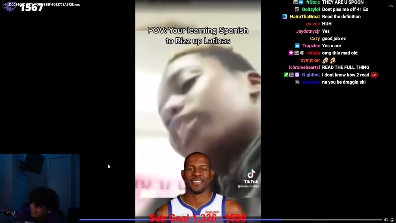 Bigex running from crips irl? ( discord clips part 1/2) 30/11/22