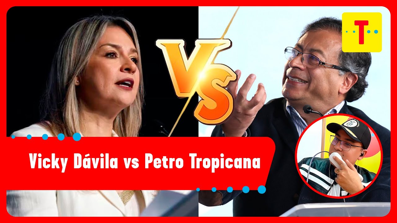 Vicky Dávila se enfrenta a Gustavo Petro en Tropicana