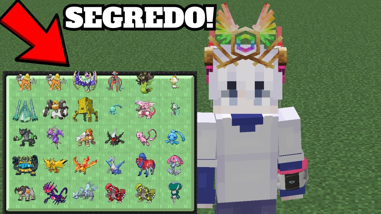 REVELEI O SEGREDO PARA TER MUITOS LENDÁRIOS NO PIXELMON BRASIL !