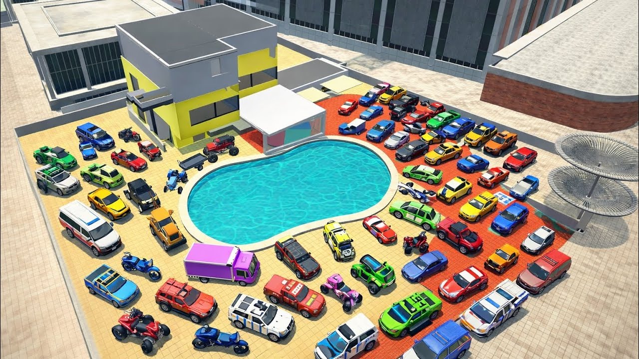 😱 छोटे घर में सभी गाड़ियों को खडा करने का चैलेंज | In Indian bikes driving 3d 