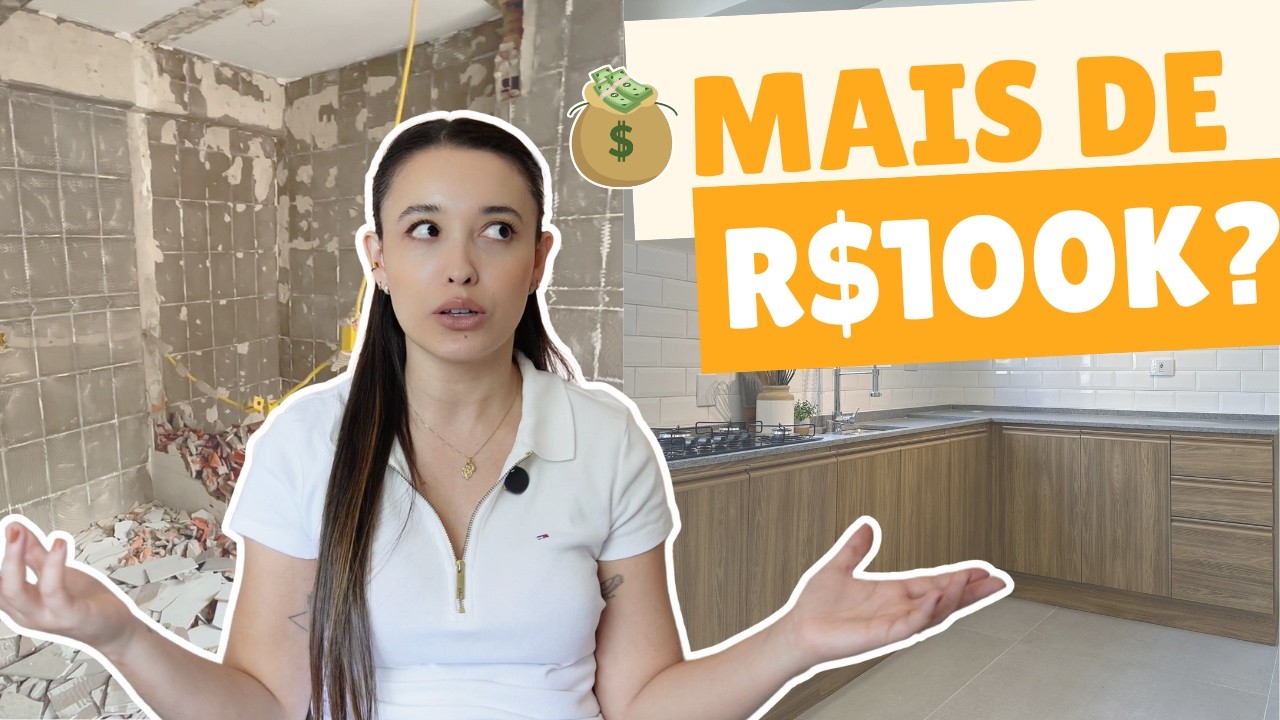 Quanto Gastei para Reformar um Apartamento de 77m²? Valeu a Pena?!